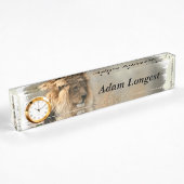 Porte-nom Pour Bureau L'art des amoureux du lion