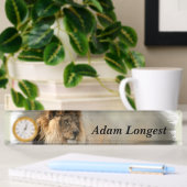 Porte-nom Pour Bureau L'art des amoureux du lion