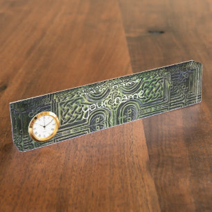 Porte-nom Pour Bureau Le nouage celtique Saint-Patrick's Day