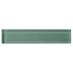 Porte-nom Pour Bureau Le regard confortablement de la texture turquoise