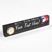 Porte-nom Pour Bureau Le style de ligue graphique des pompiers