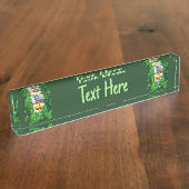 Porte-nom Pour Bureau Lémur de Madagascar (Taille)