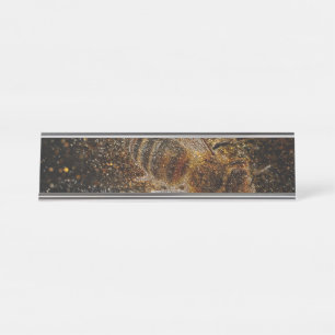 Porte-nom Pour Bureau Les abeilles tombées sont magiques