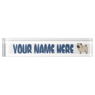 Porte-nom Pour Bureau Les Carlins gouvernent !
