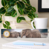 Porte-nom Pour Bureau Les éléphants
