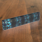 Porte-nom Pour Bureau Les libellules du lac (Taille)