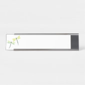 Porte-nom Pour Bureau Libellules (Devant)