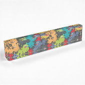 Porte-nom Pour Bureau Little cute funny monsters