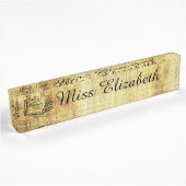 Porte-nom Pour Bureau Livres vintages