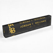 Porte-nom Pour Bureau Logo de Long Beach State