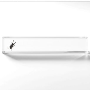 Porte-nom Pour Bureau Lucane cerf-volant