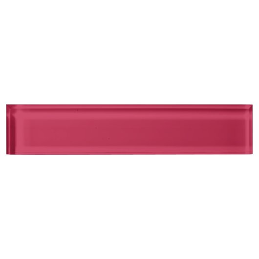 Porte-nom Pour Bureau Lumineuse (couleur solide) (Devant)