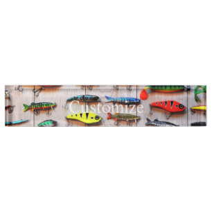 Porte-nom Pour Bureau Lures de pêche classique Thunder_Cove