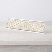 Porte-nom Pour Bureau Luxe (Devant)