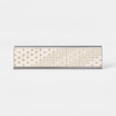 Porte-nom Pour Bureau Luxe (Devant)