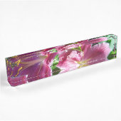 Porte-nom Pour Bureau lys stargazers