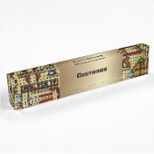 Porte-nom Pour Bureau M. Fix It Handyman Tools