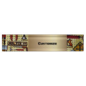 Porte-nom Pour Bureau M. Fix It Handyman Tools (Devant)