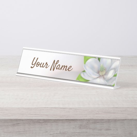 Porte-nom Pour Bureau Magnolia (Devant)