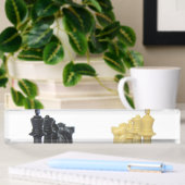 Porte-nom Pour Bureau Maître d'échecs
