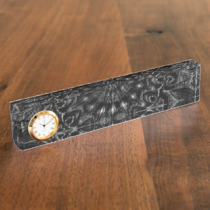 Porte-nom Pour Bureau Mandala