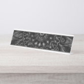Porte-nom Pour Bureau Mandala (Devant)