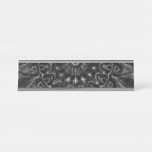 Porte-nom Pour Bureau Mandala (Devant)