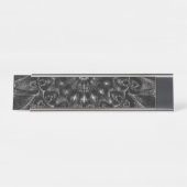Porte-nom Pour Bureau Mandala (Devant)