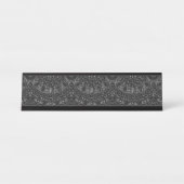 Porte-nom Pour Bureau Mandala (Devant)
