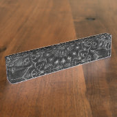 Porte-nom Pour Bureau Mandala (Taille)