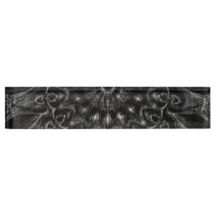 Porte-nom Pour Bureau Mandala