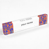 Porte-nom Pour Bureau manger, manger