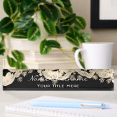 Porte-nom Pour Bureau Maquillage Studio Esthétique Beauté Coiffeur