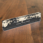 Porte-nom Pour Bureau Maquillage Studio Esthétique Beauté Coiffeur (Taille)