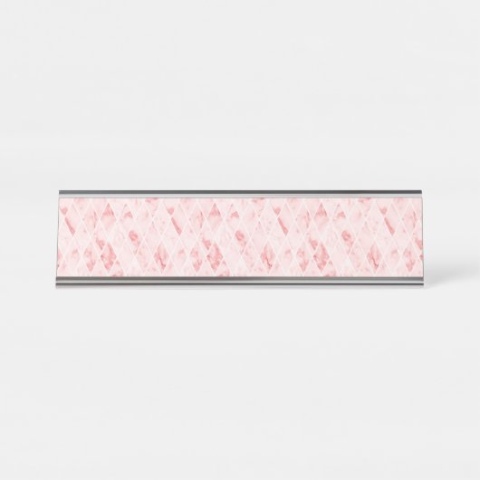 Porte-nom Pour Bureau marbre (Devant)