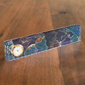 Porte-nom Pour Bureau Marche à huile (Taille)
