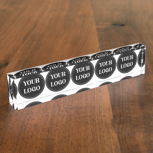 Porte-nom Pour Bureau Mariage sur mesure, Élégant, Cadeaux Anniversaires (Taille)