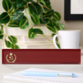 Porte-nom Pour Bureau Marteau et faucille