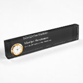 Porte-nom Pour Bureau Médecin Osteopathic