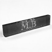 Porte-nom Pour Bureau Metallo Professionnel