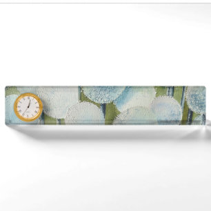 Porte-nom Pour Bureau Millions d'oignons Art aquarelle