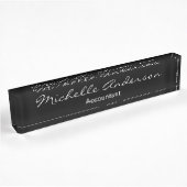 Porte-nom Pour Bureau Modèle de conseiller fiscal du comptable de script