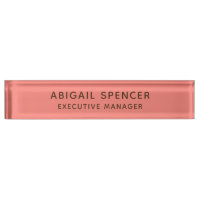 Moderne Classy Professionnel Coral Rose