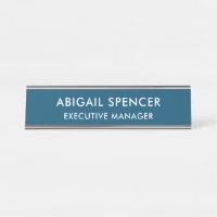 Moderne Classy Professionnel Ocean Blue