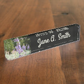 Porte-nom Pour Bureau Mont Lupins (Taille)