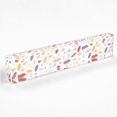 Porte-nom Pour Bureau motif