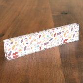 Porte-nom Pour Bureau motif (Taille)