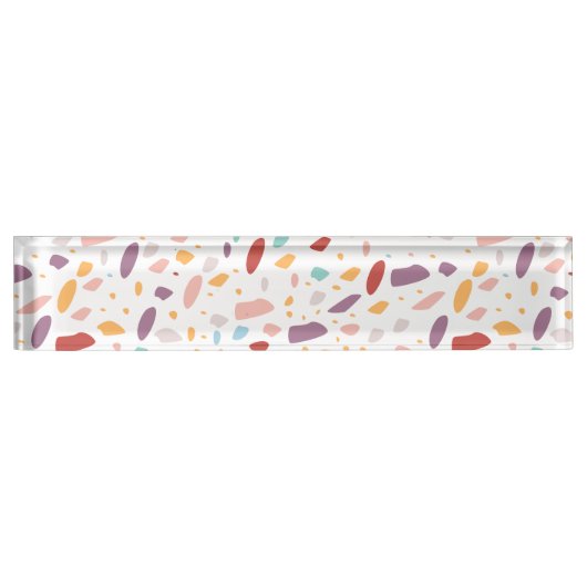 Porte-nom Pour Bureau motif (Devant)