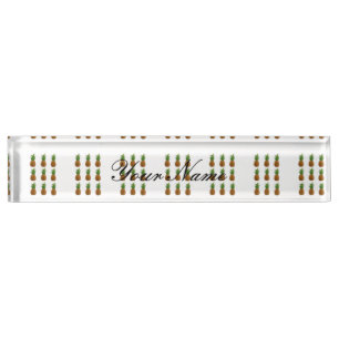 Porte-nom Pour Bureau motif ananas Thunder_Cove