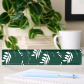 Porte-nom Pour Bureau motif de feuille